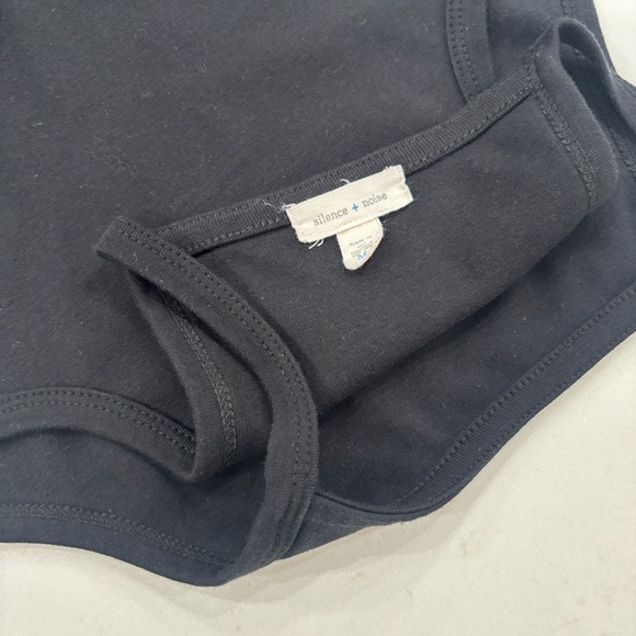 Silence + Noise Black Midi Dress Size M - Picture 5 of 7